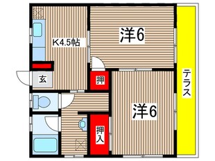 ハイツ・フォレストの物件間取画像